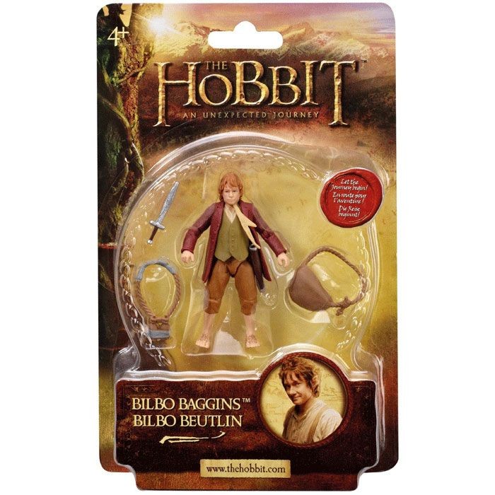 The Hobbit An Unexpected Journey Bilbo Baggins Action Figure | Hoarders ...