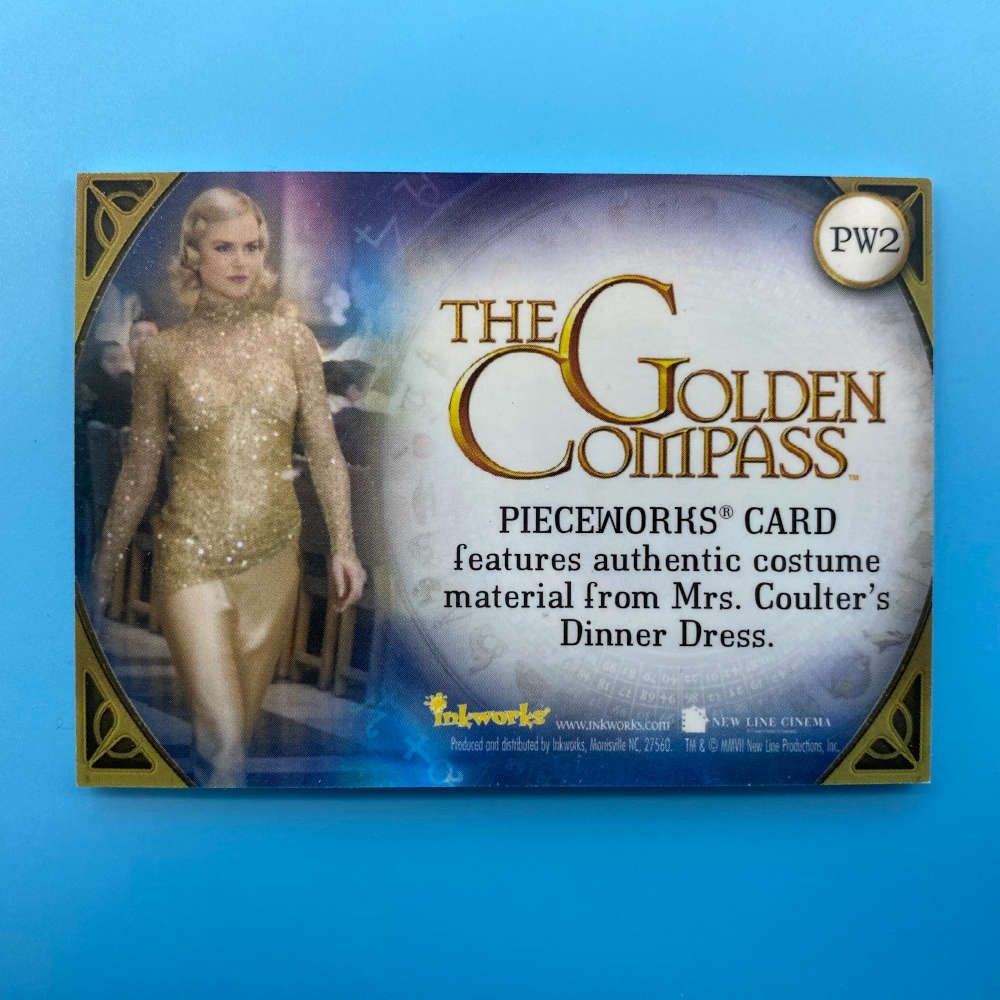 The Golden Compass Pieceworks Mrs Coulters Dinner Dress Pw2 8581