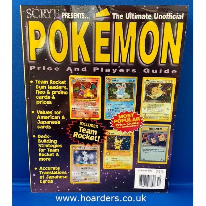 Pokemon Price and Players Guide Hoarders Modern Collectables